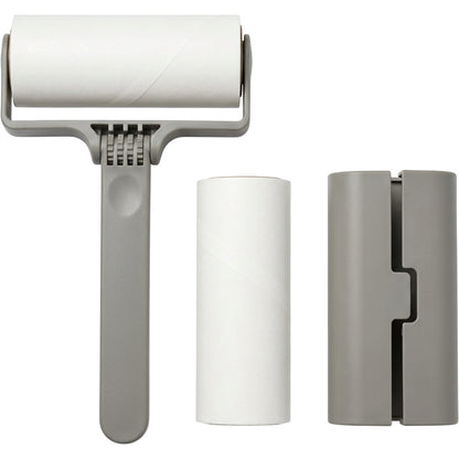 Cabit Low-Clearance Hinged Adhesive Lint Roller 60 Sheets Stone - Product view