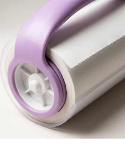 Cabit Palm-Arch Adhesive Lint Roller 70 Sheets Lilac - Detail view
